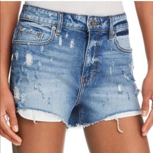 Winston Distressed Cutoff Denim Shorts